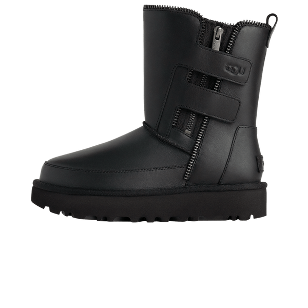 UGG Classic Short Moto Boot Black