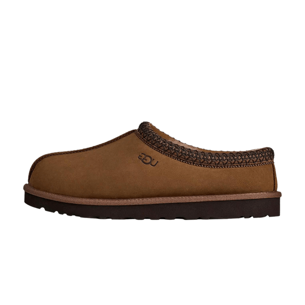 UGG Tasman II Nubuck Slipper Dark Chestnut