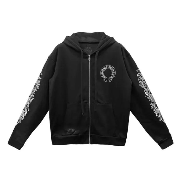 Chrome Zip Hoodie