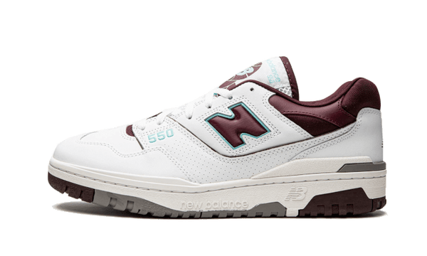 New Balance 550 Burgundy Cyan