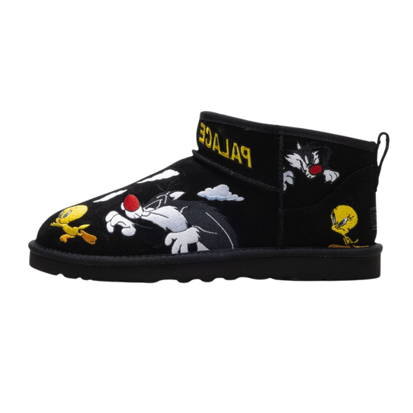 UGG Classic Ultra Mini Boot Palace x Looney Tunes Black