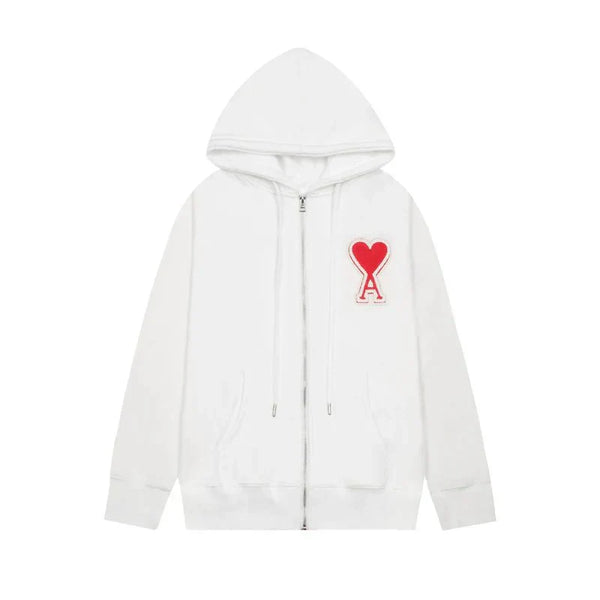 Ami White Zipper