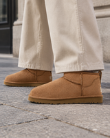 UGG Classic Ultra Mini Boot Chestnut - on feet