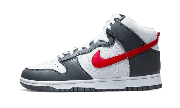 Nike Dunk High Embossed Basketball Grey Red
