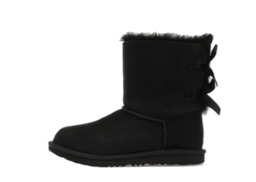 UGG Bailey Bow II Boot Black (Kids)