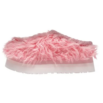 UGG Fluff Momma Sugar Tasman Slipper Pink Jasmine