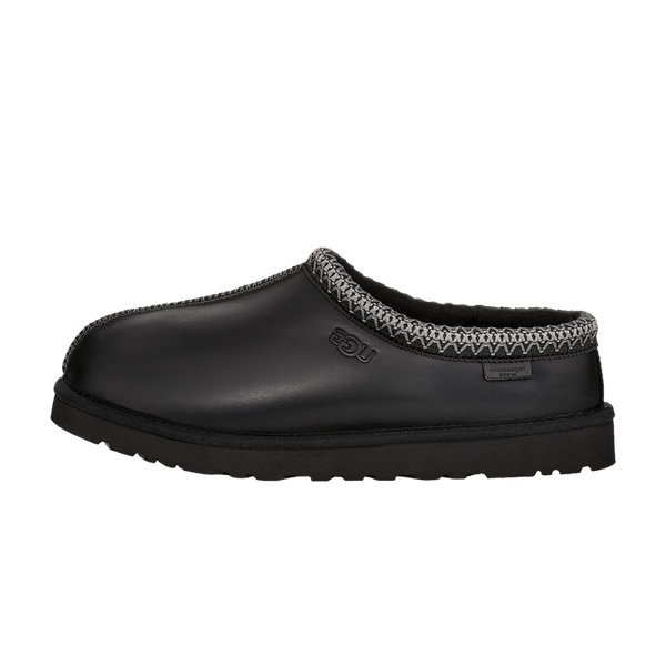 UGG Tasman LTHR Regen Slipper Black