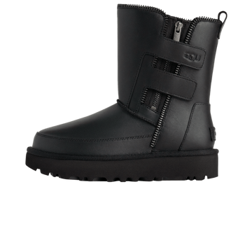 UGG Classic Short Moto Boot Black