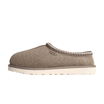 UGG Tasman Shaggy Suede Slipper Smoke Plume