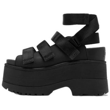UGG GoldenRise Platform Sandals Black