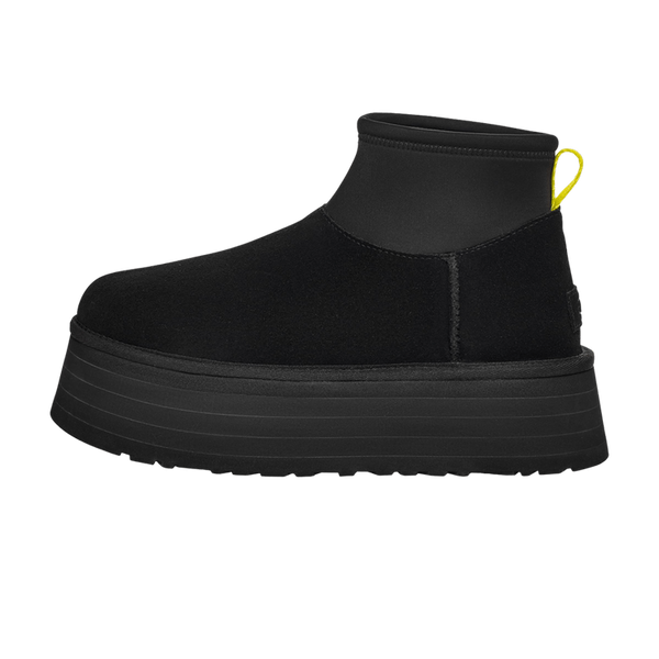 UGG Classic Mini Dipper Boot Black Yellow