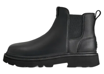 UGG Chelsea Lug Leather Boot Black
