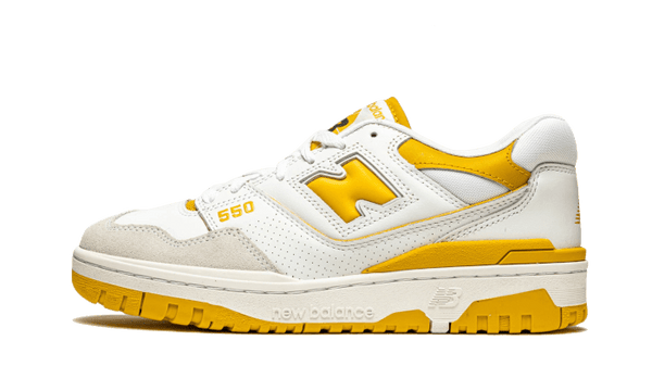 New Balance 550 Sea Salt Varsity Gold