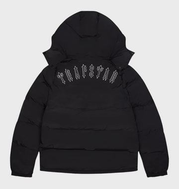 TS Irongate Detachable Hooded Puffer Jacket Black