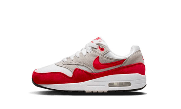 Nike Air Max 1 White University Red Child