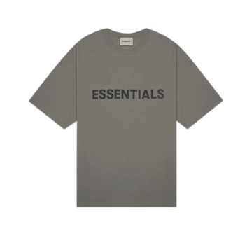 Fear of God Essentials FW20 T-Shirt Applique Cement
