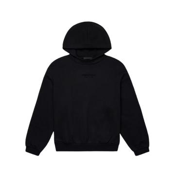 Fear of God Essentials FW23 Jet Black Hoodie