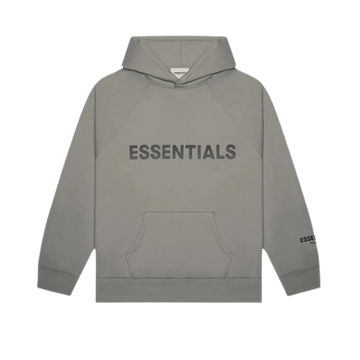 Fear of God Essentials FW20 Hoodie Applique Cement