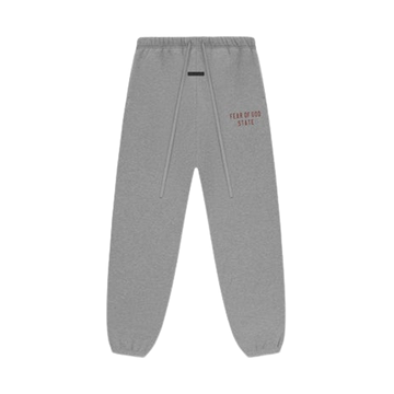 Fear of God Essentials FW24 Dark Heather State Lange Broek