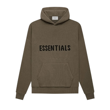 Fear of God Essentials FW21 Knit Hoodie Harvest