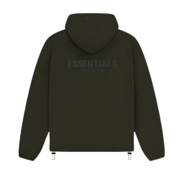 Fear of God Essentials SS23 Full Zip Jacket Off Black