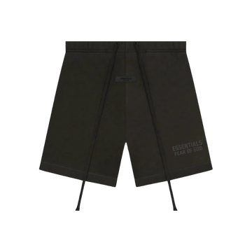 Fear of God Essentials Off Black Shorts