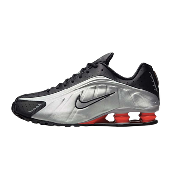 Nike Shox R4 Black Metallic Silver (2025)