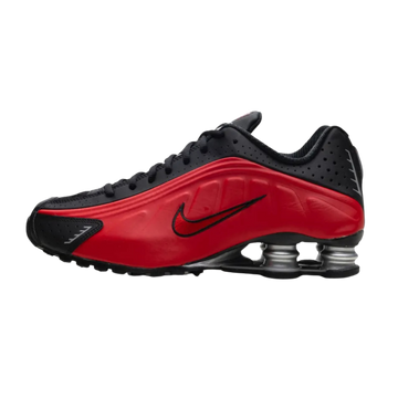 Nike Shox R4 University Red Black Metallic Silver