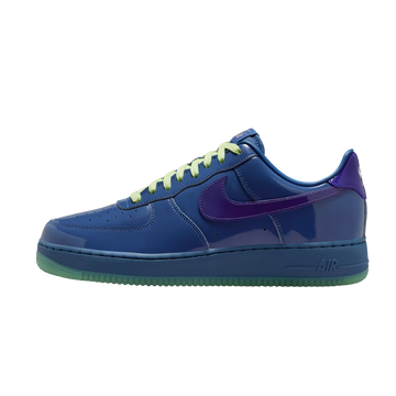 Nike Air Force 1 Low Cuir Verni Mystic Navy Grape Ice