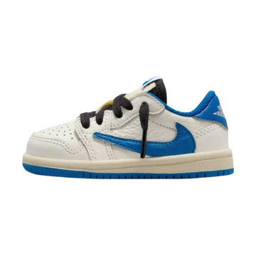 Jordan 1 Retro Low OG SP Fragment x Travis Scott Sail Military Blue (TD)