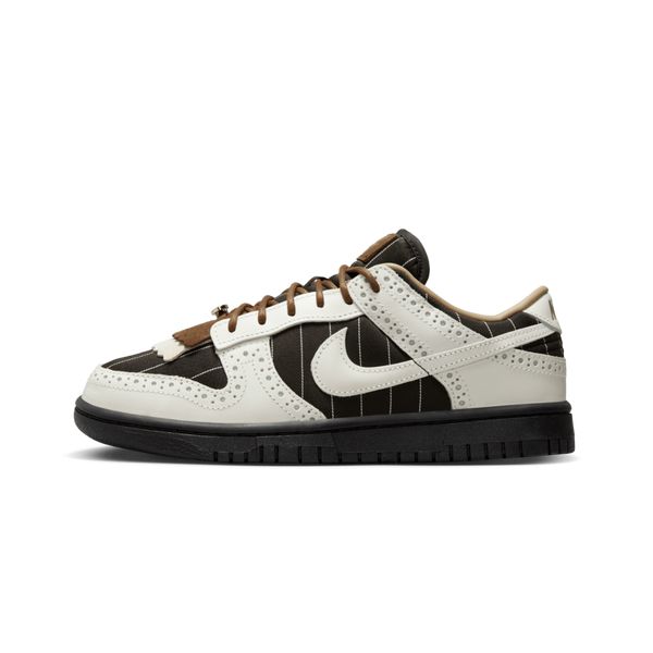Nike Women's Sneakers Dunk Low LX Brogue Pinstripe