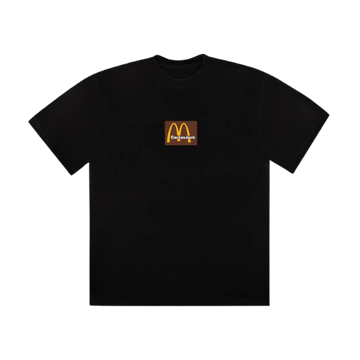 Travis Scott x McDonald's Sesame Inv T-shirt Black