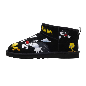 UGG Classic Ultra Mini Boot Palace x Looney Tunes Black