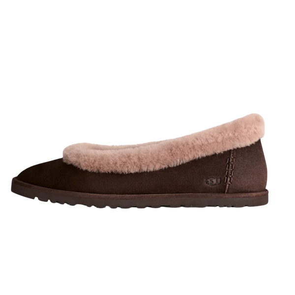 UGG Zora Ballet Flat Dusted Cocoa