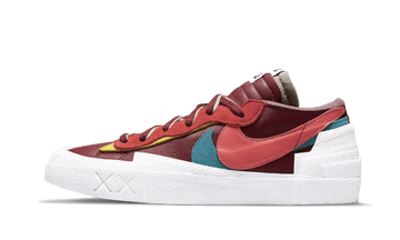 Nike Blazer Low Sacai Kaws Team Red