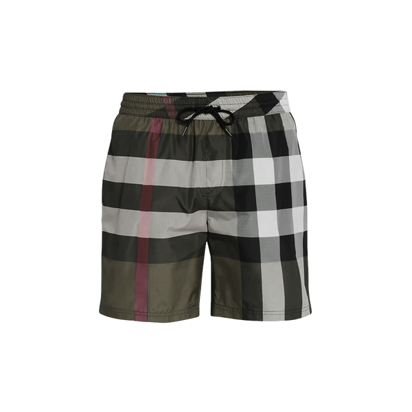 Chequered Shorts Dark