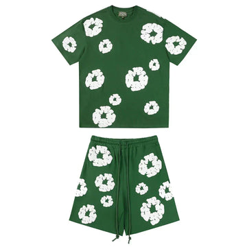 Denim Trs Green Set