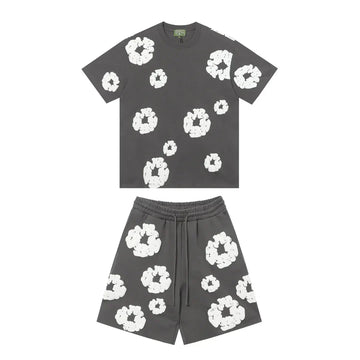 Denim Trs Dark Grey Set