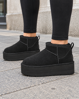 UGG Classic Ultra Mini Platform Black - on feet