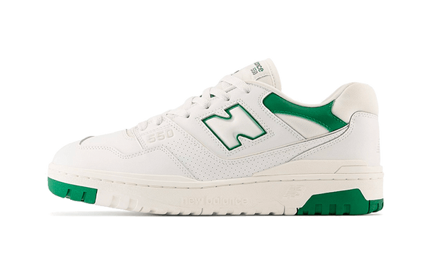 New Balance 550 White Classic Green